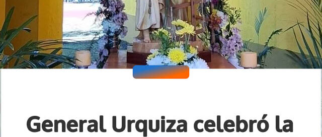 General Urquiza celebró la Fiesta Patronal de San José Obrero